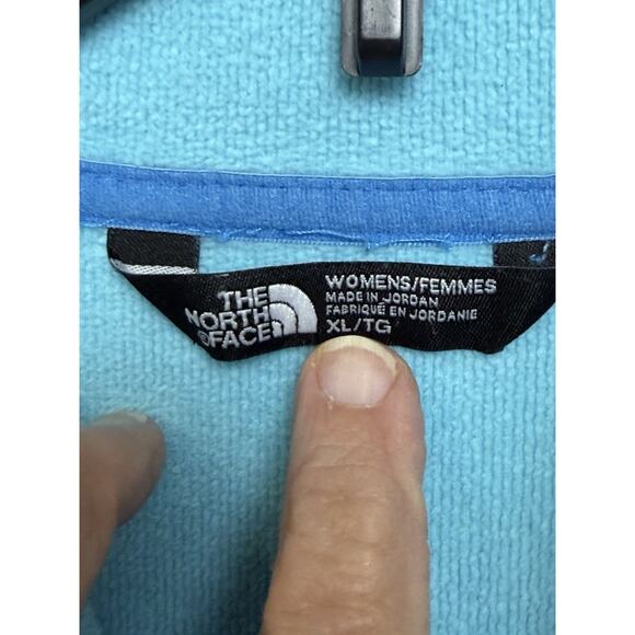 The North Face Women’s Sz XL Blue 1/4 Zip Lightweight Pullover Activewear - Picture 11 of 16